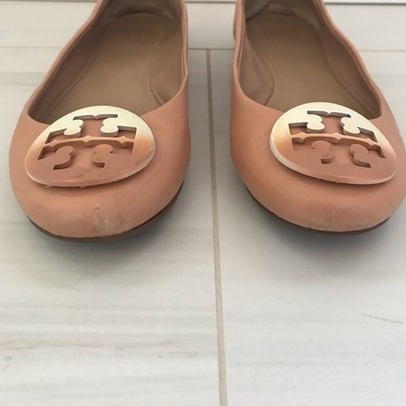 Tory Burch Beige Neutral Flats, size - Picture 3 of 11